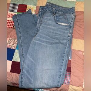 American Eagle Outfitters Light Blue High-Rise Jeans
